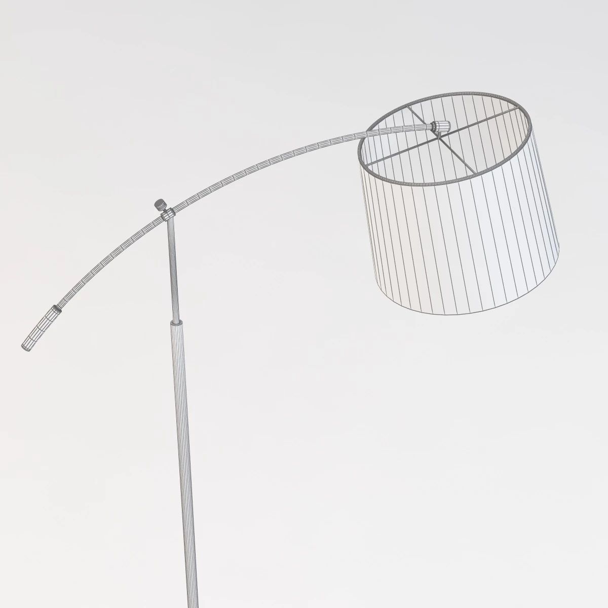 Elbow Arch Floor Lamp 3D model_7
