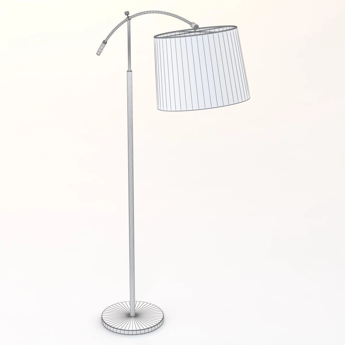 Elbow Arch Floor Lamp 3D model_6