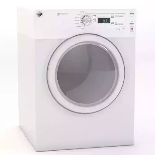 Electric Dryer Machine 3D model