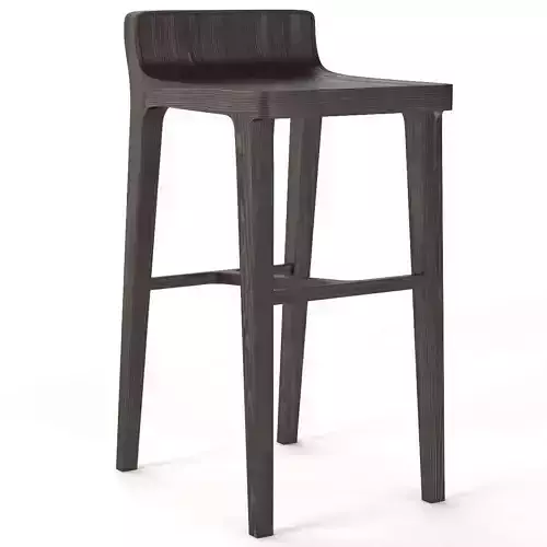  Emea Low Back Counter Stool 3D model