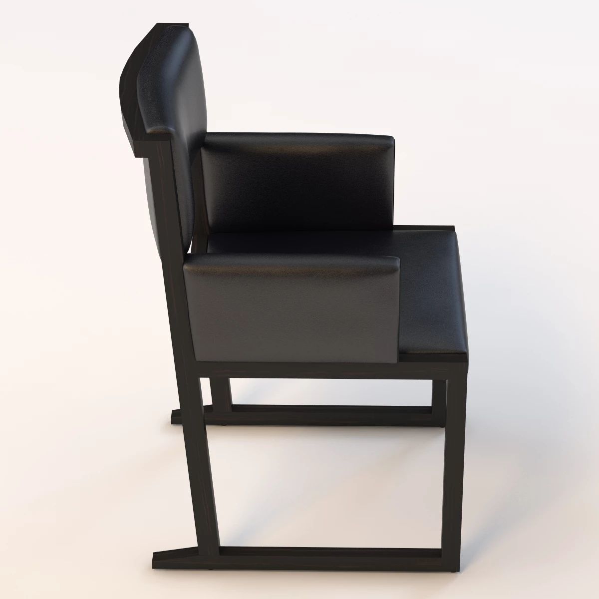  Emily Arm Dining Chair 3D model_3