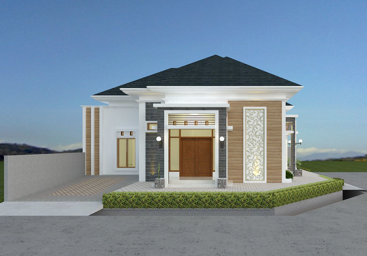 design house and shop drwaing autocad 3D model_2