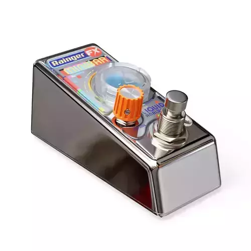 Rainger FX Minibar Liquid Analyser Pedal 3D model