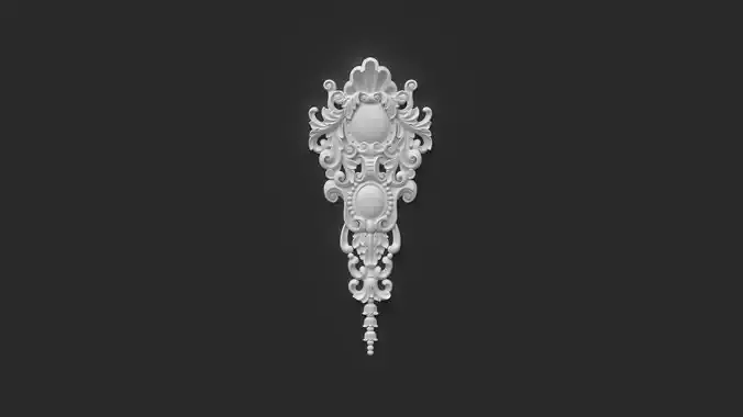 CNC item 6 Sculpted Ornament Pack Vol 7 3D print model