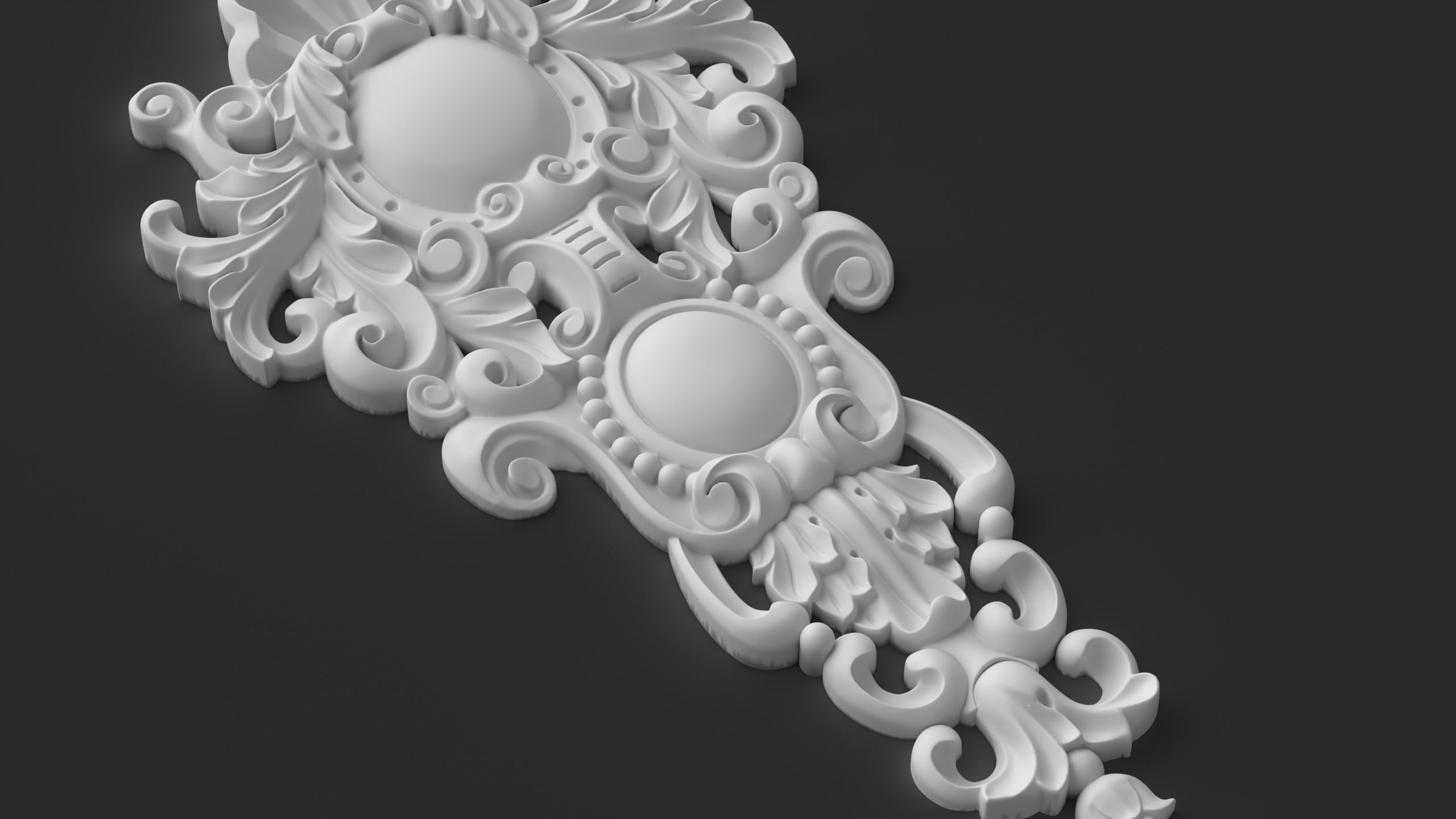 CNC item 6 Sculpted Ornament Pack Vol 7 3D print model_1
