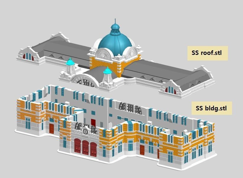 Seoul Station - old 3D print model_1