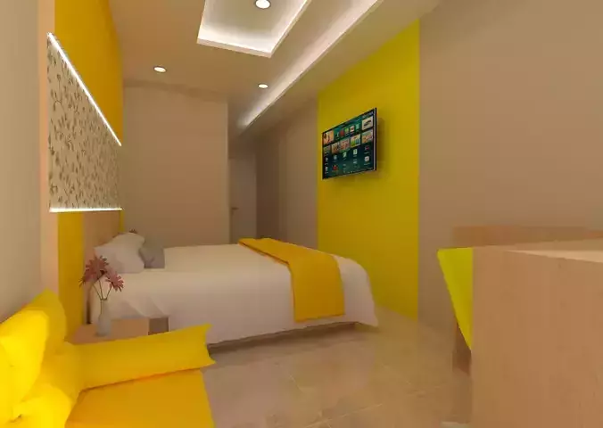 INTERIOR APARTEMENT 3D model