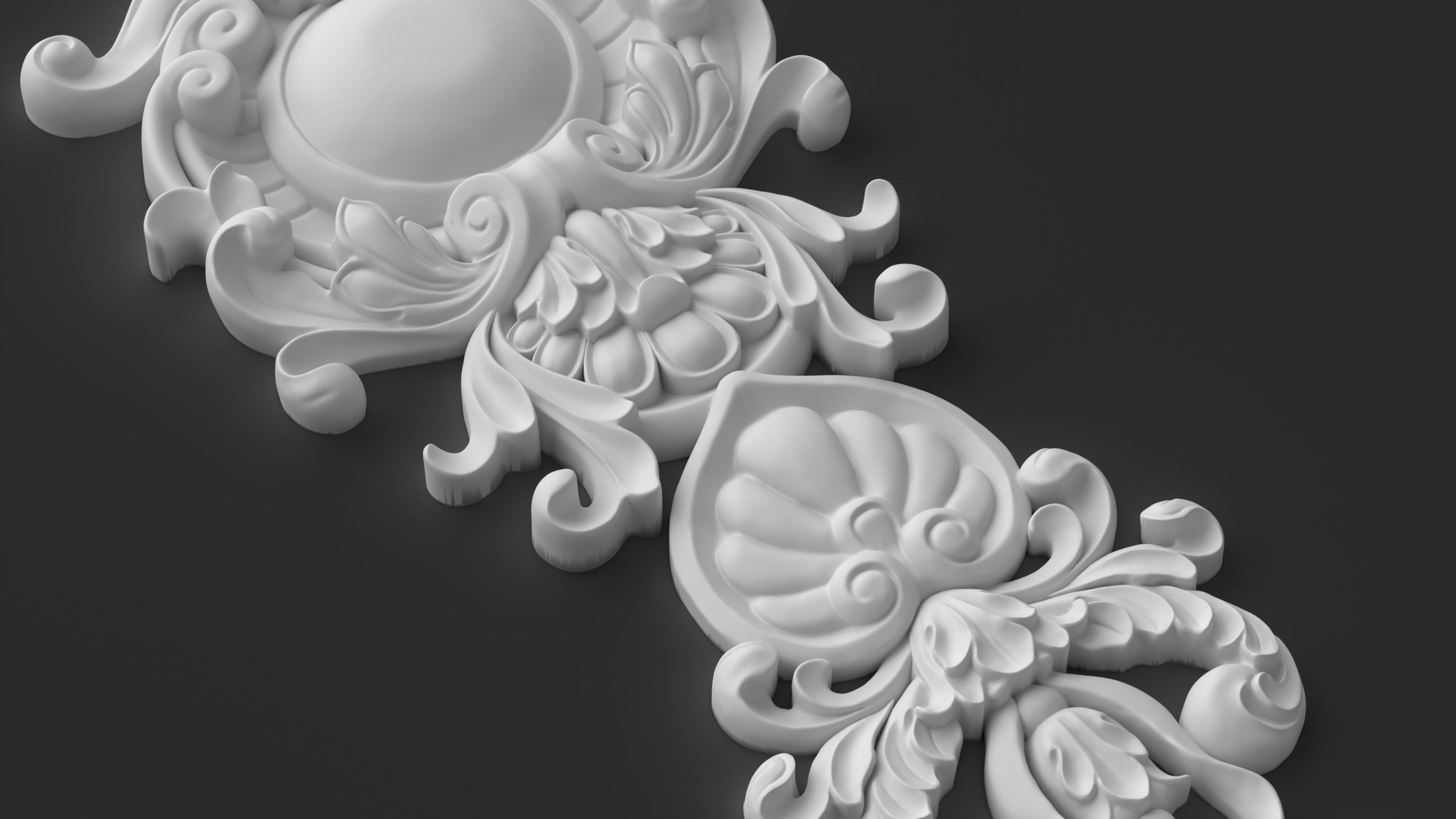 CNC item 1 Sculpted Ornament Pack Vol 7 3D print model_1