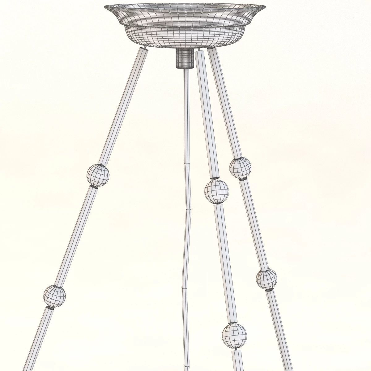 Emily Todhunter Oyster 36 Chandelier 3D model_7
