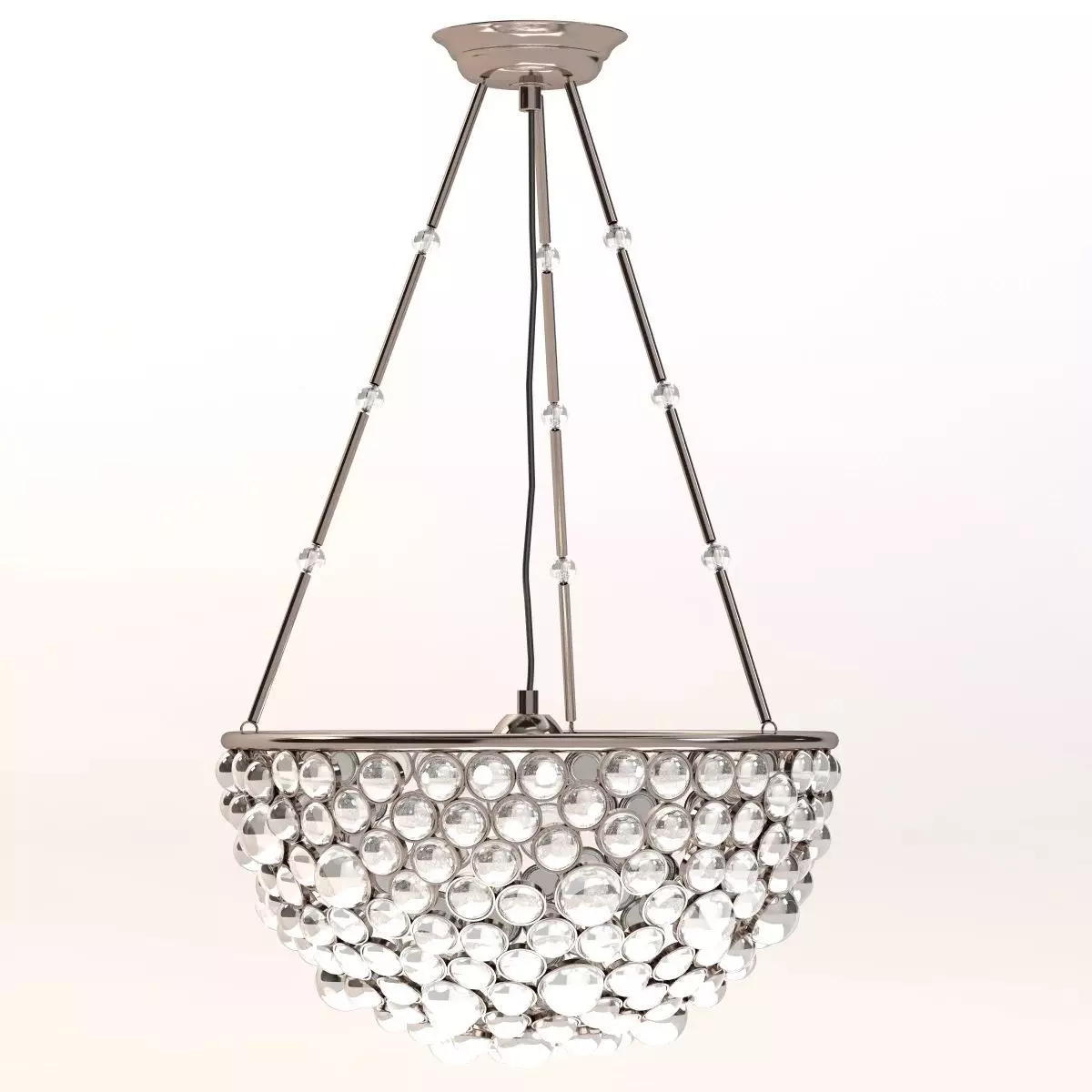 Emily Todhunter Oyster 36 Chandelier 3D model_0