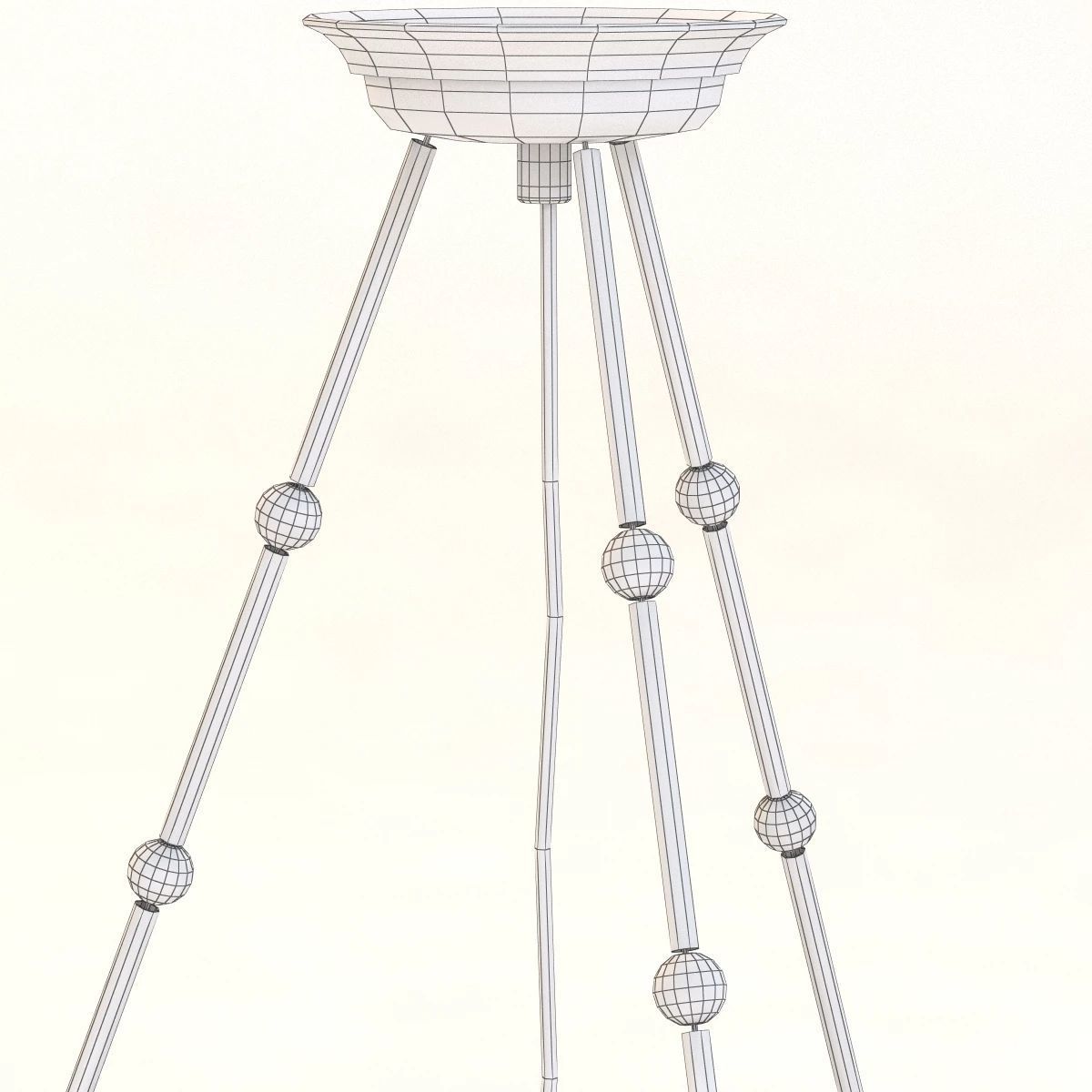 Emily Todhunter Oyster 36 Chandelier 3D model_8