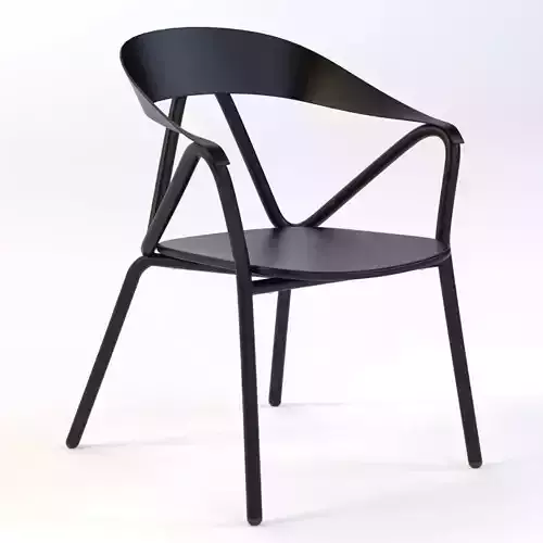 emu REEF Easy Chair 3D model
