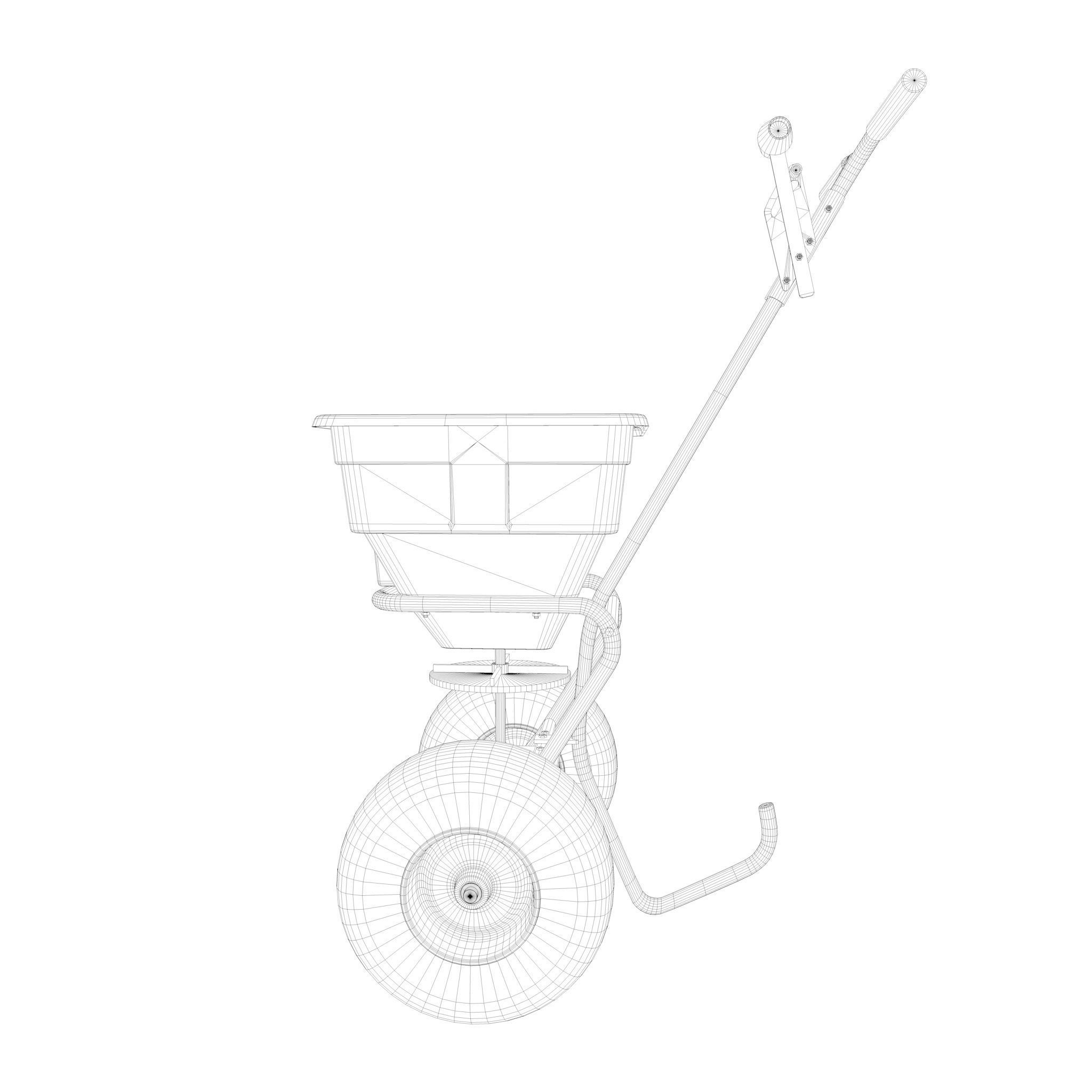 Fertilizer Spreader 3D model CGTrader