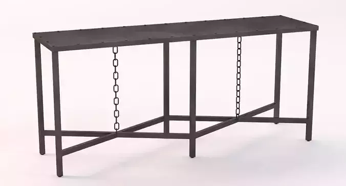 English Mail Sorter Chain Console