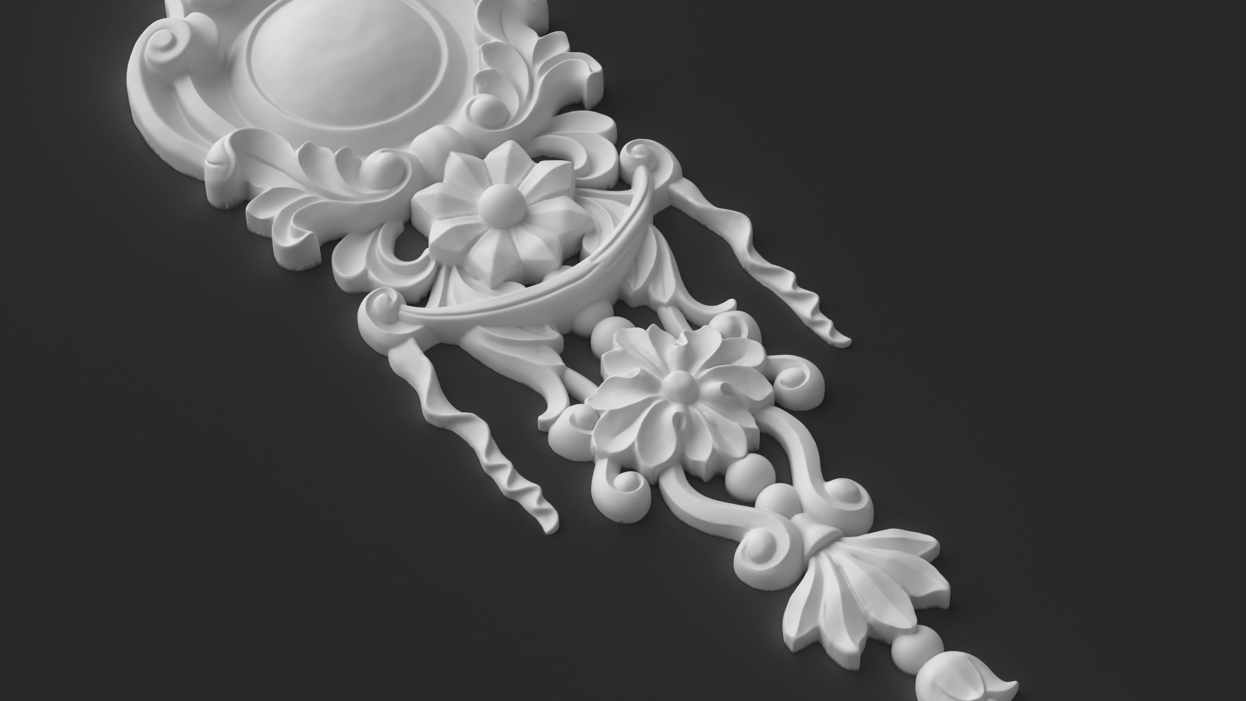 CNC item 4 Sculpted Ornament Pack Vol 7 3D print model_1