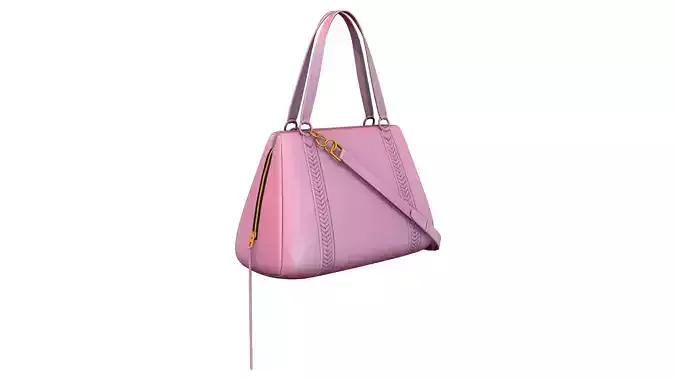 Pink Tote Handbag