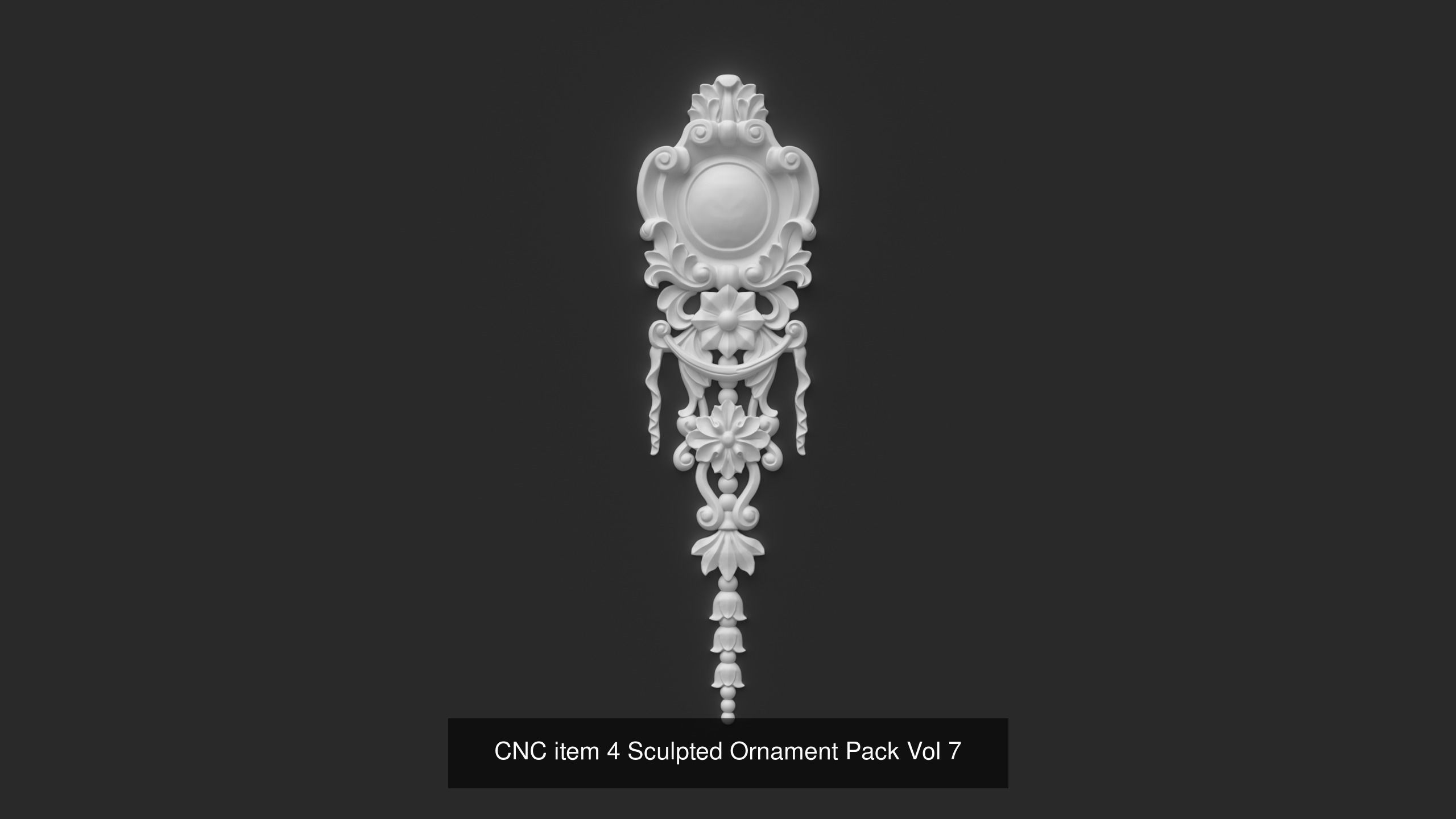 CNC Sculpted Ornament Pack VOL 7 3D Model Collection_6