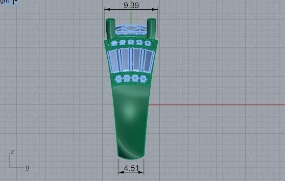 Round stone diamond ring 2252 3D print model 3D print model_7