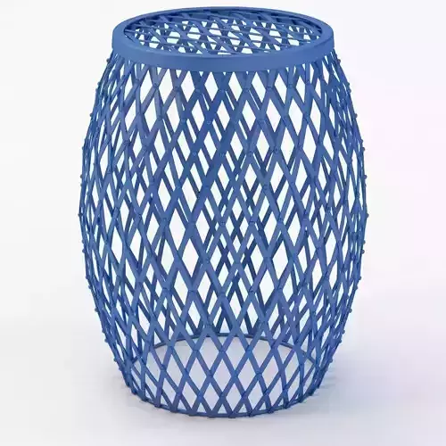 Evan Iron Strips Welded Stool