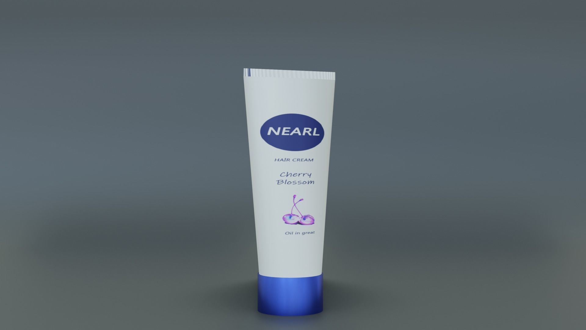 Cosmetic bottle Free low-poly 3D model_5