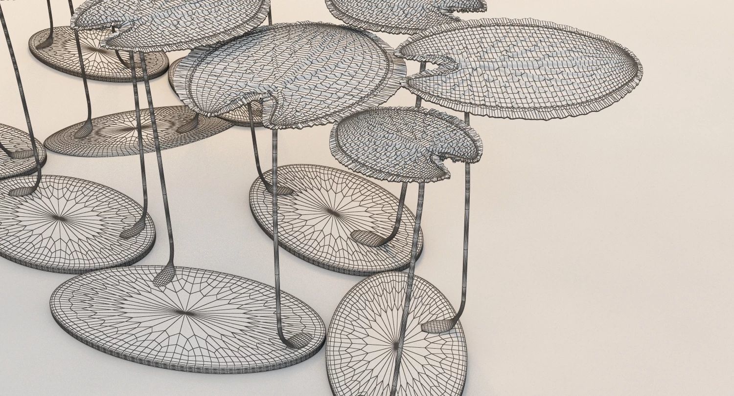 Fillo Long Table 3D model_4