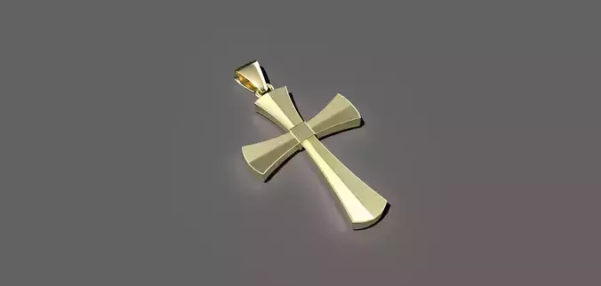Cross pendant