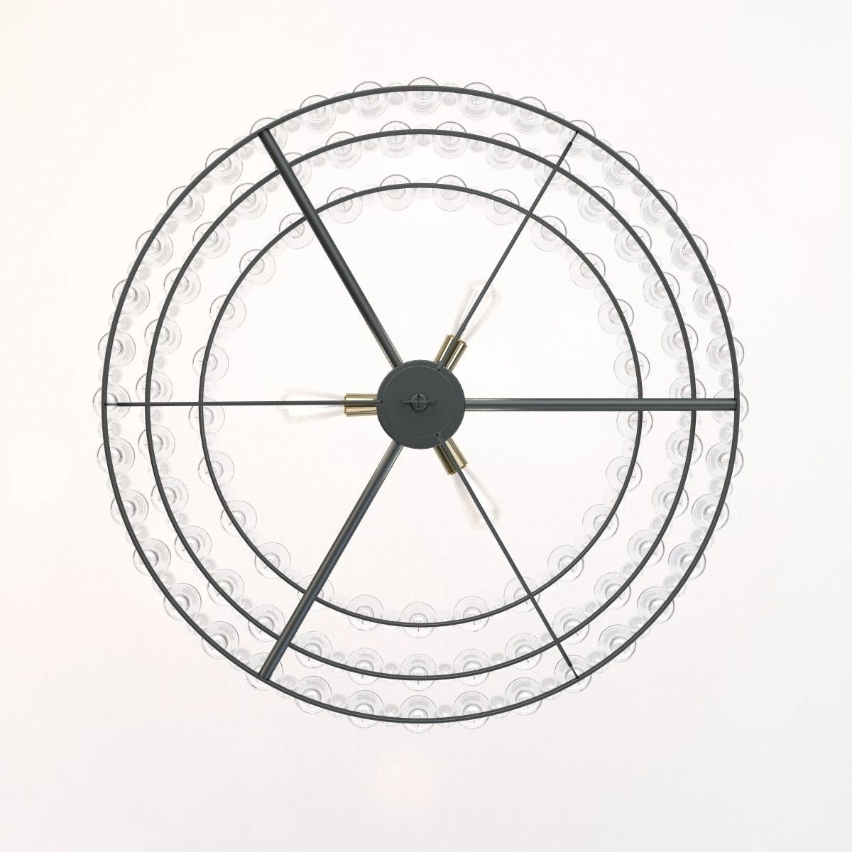 Flair Grand Chandelier 3D model_7