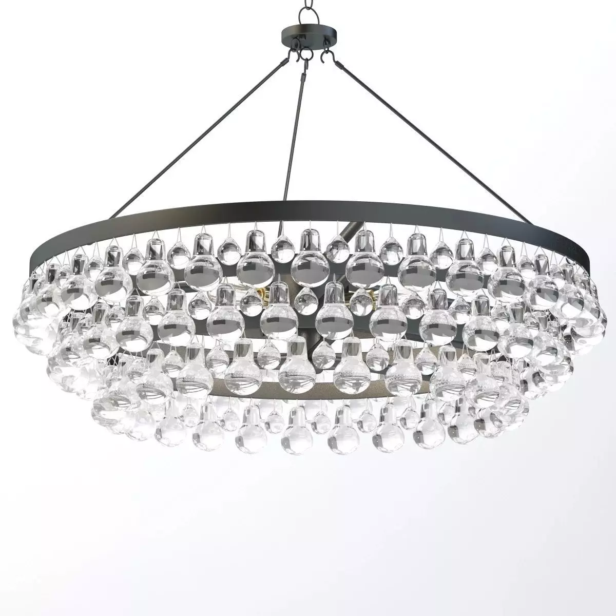 Flair Grand Chandelier 3D model_0