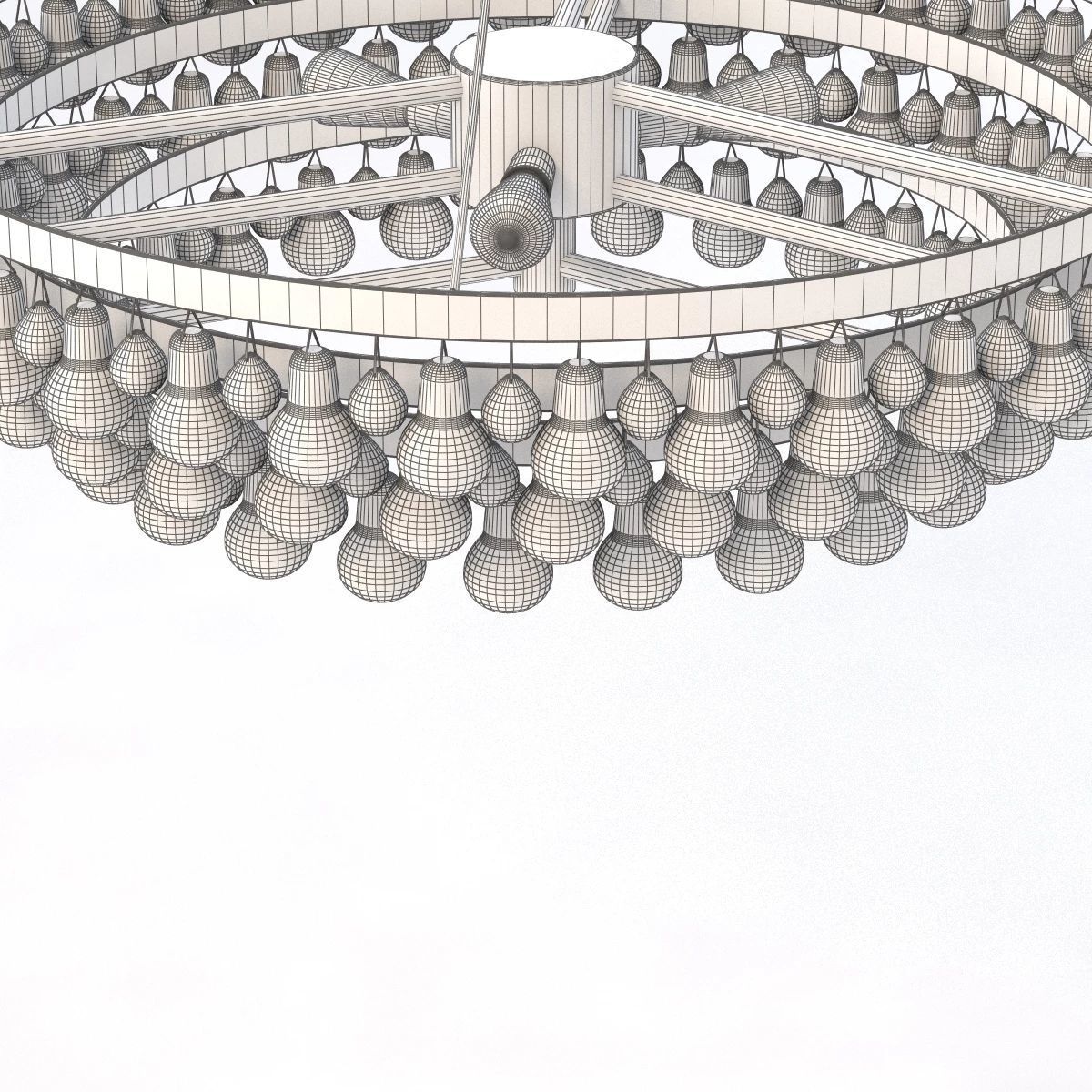 Flair Grand Chandelier 3D model_3