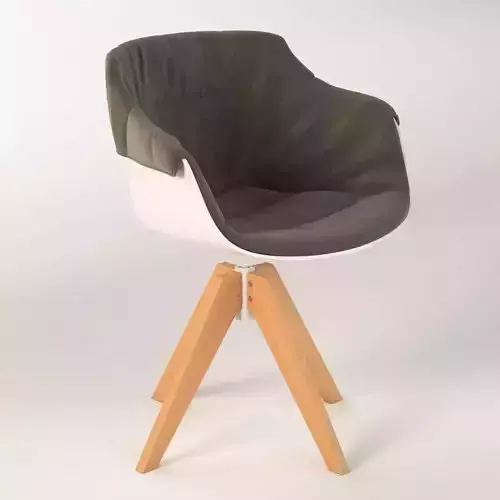 Flow Slim Xl Armchair Steel MDF Italia