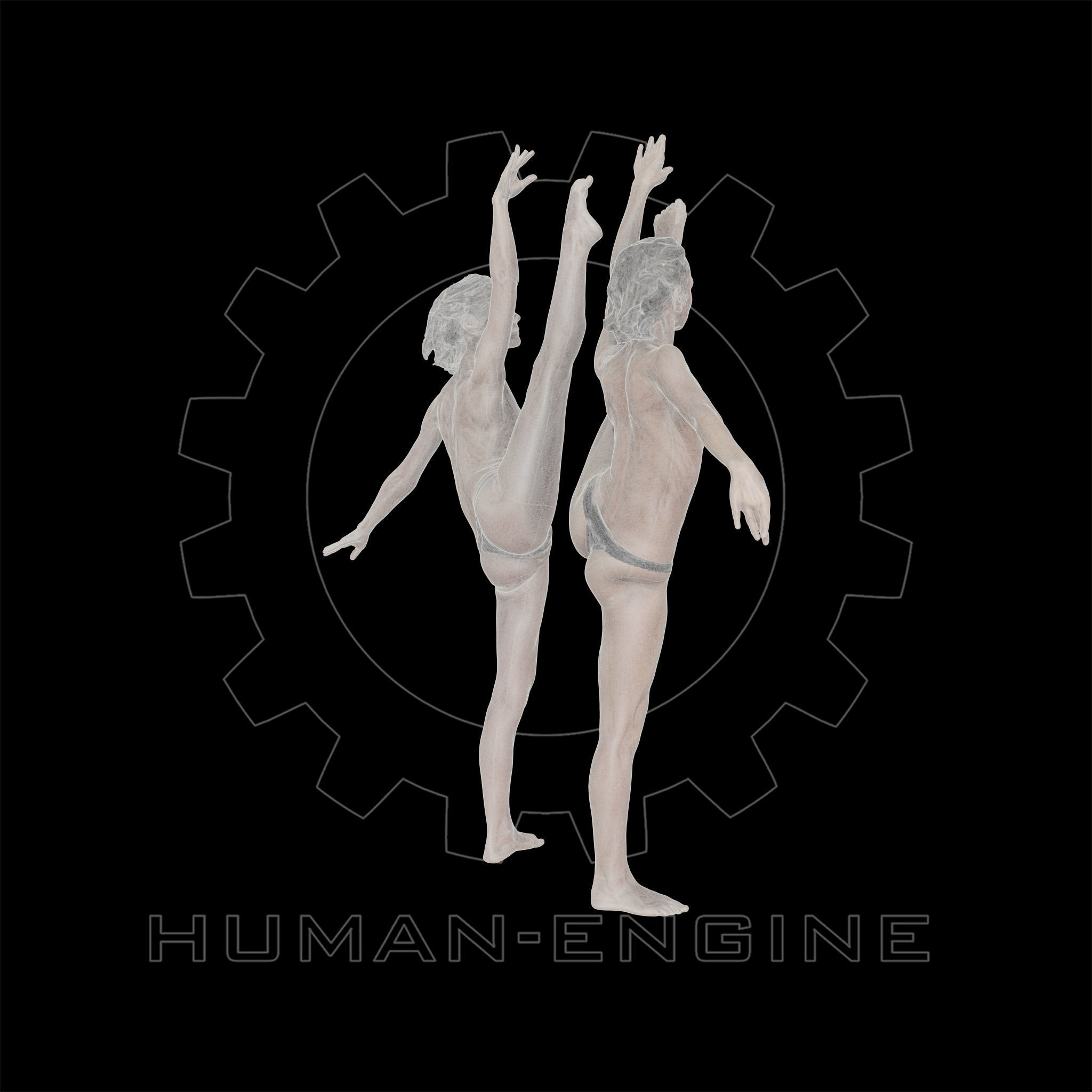 Female Scan - Sylph Ballet Poses 40-41 3D model_10