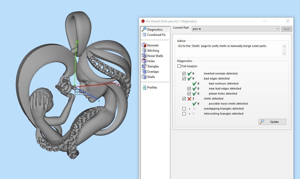 MOTHER AND SON PENDANT 3D print model_7