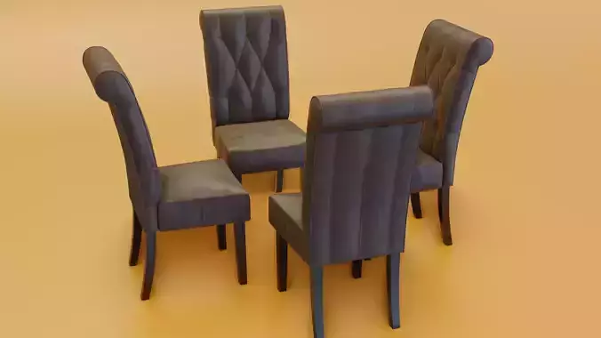 Dining chair high quality  3D model