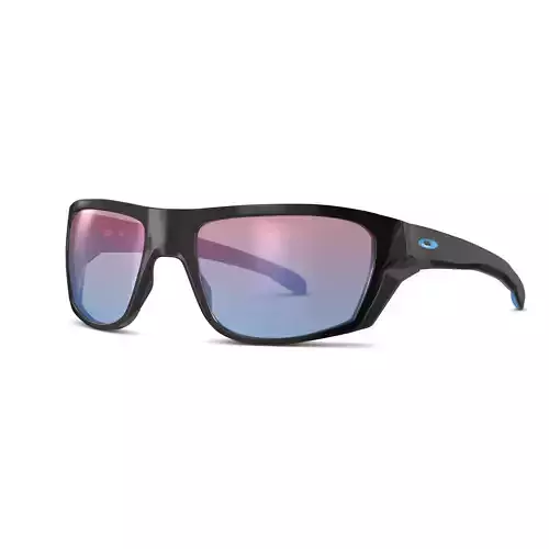 Oakley Split Shot Prizm Snow Collection Sport Glasses Low-poly 3D model