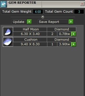 Big blue stone diamond ring 2267 3D print model 3D print model_8