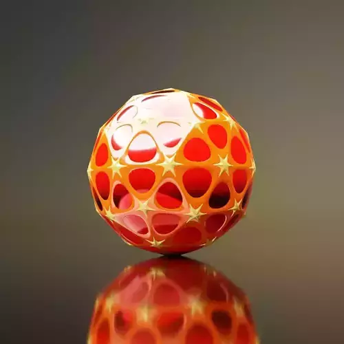 CHRISTMAS BUBBLES 3D print model CHRISTMAS BUBBLES 3D print model