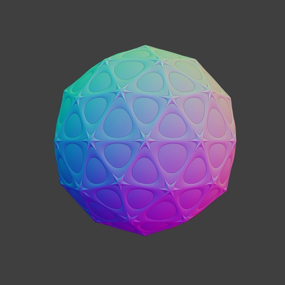 CHRISTMAS BUBBLES 3D print model_2