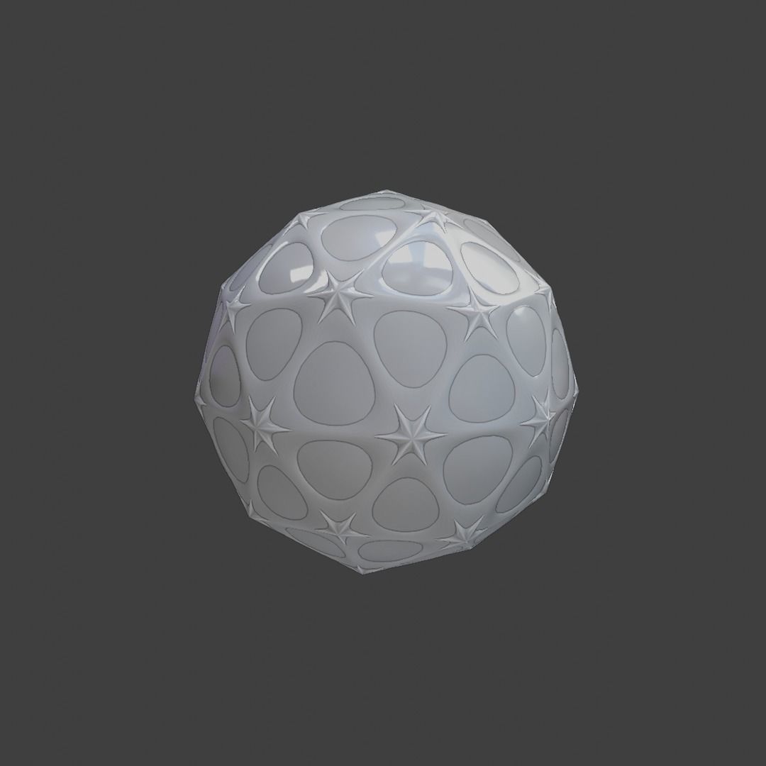 CHRISTMAS BUBBLES 3D print model_3