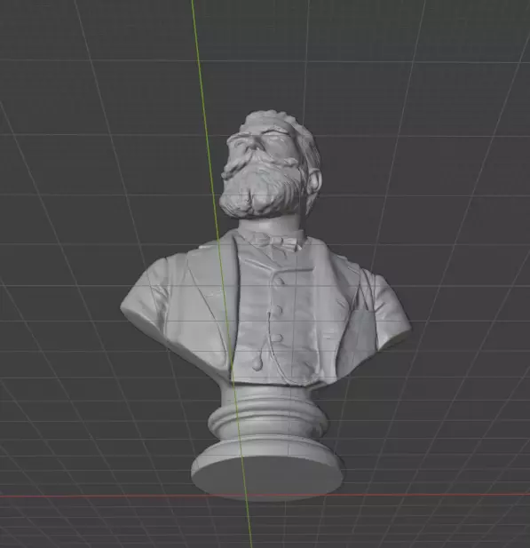 Wilhelm Rontgen 3D print model_12
