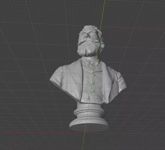 Wilhelm Rontgen 3D print model_15
