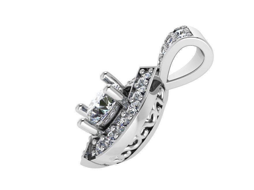 Palatial pendant 2269 3D print model 3D print model_2