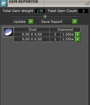 3-Stone diamond ring 2270 3D print model 3D print model_8