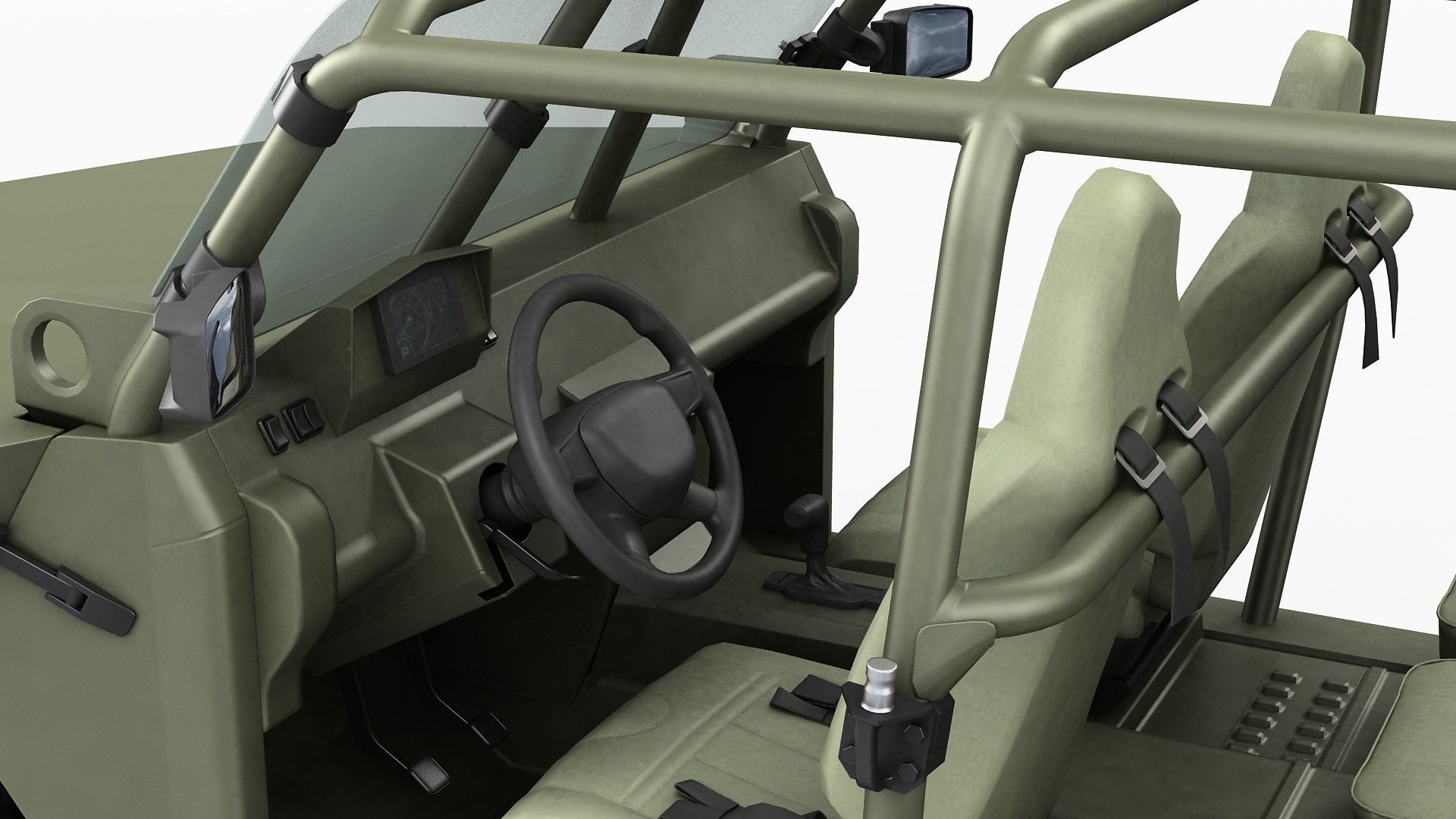 Chevy Colorado ZR2 military ISV 3D model_18