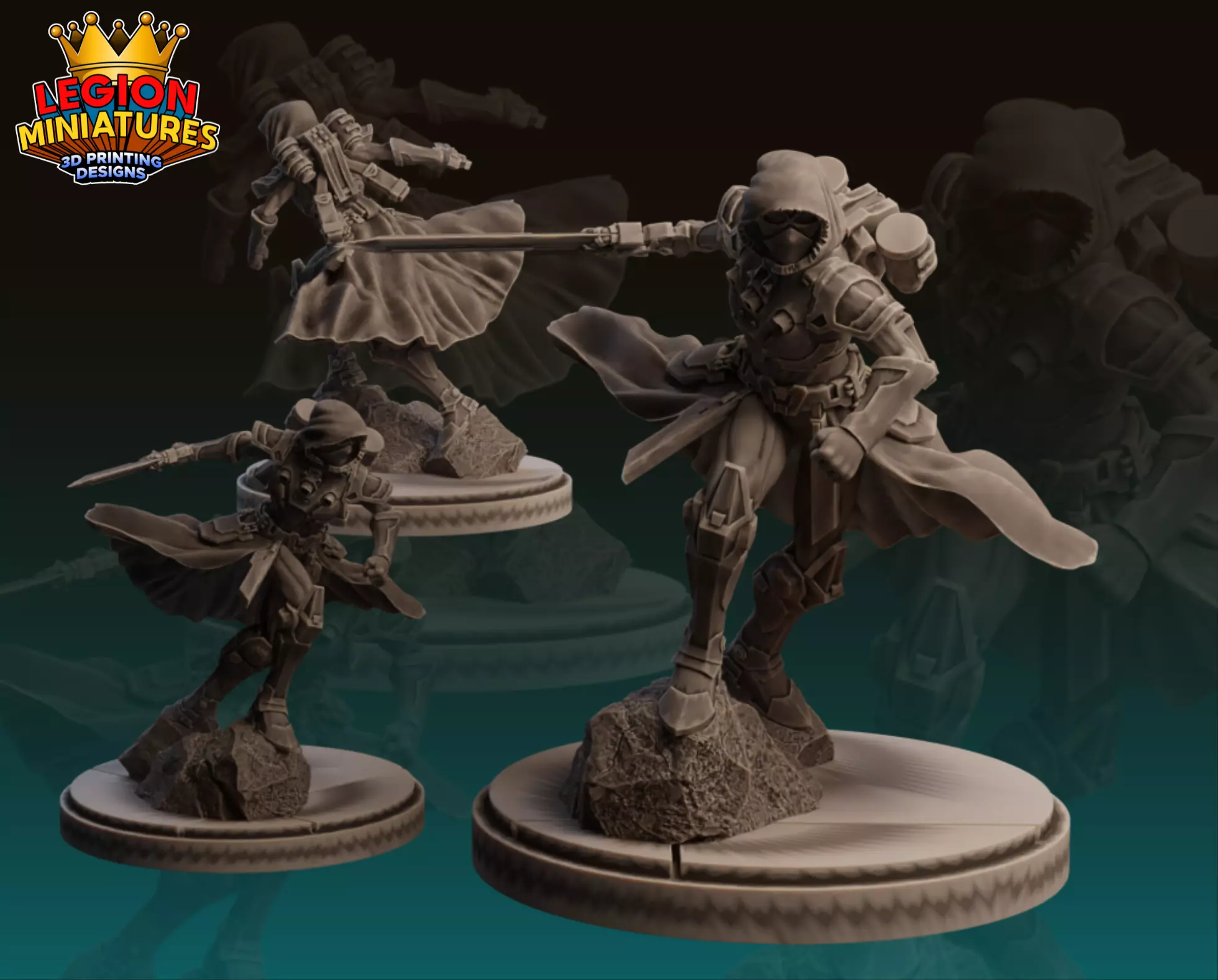 Marvel crisis protocol gamora presupported included  3D print model_0