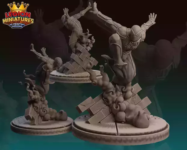 Marvel crisis protocol kaine presupported included 