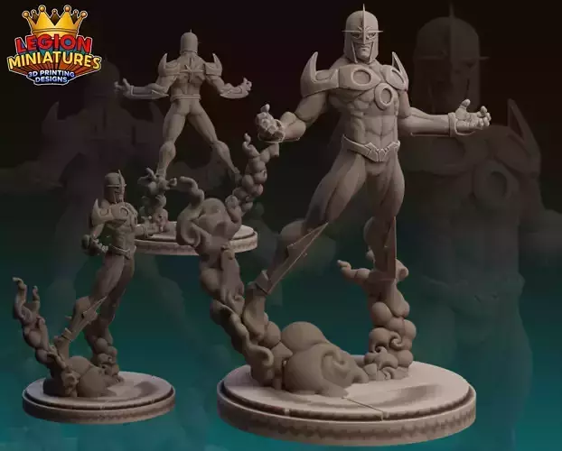 Marvel crisis protocol nova presupported included  3D print model