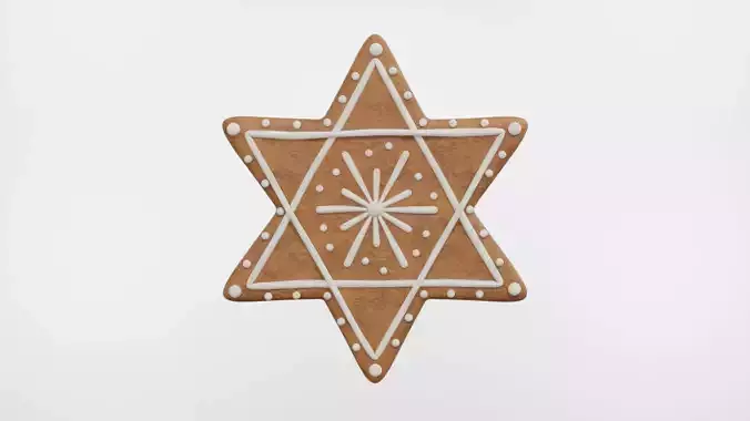 Gingerbread Christmas Cookie 06