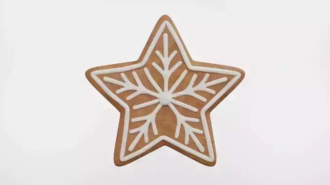Gingerbread Christmas Cookie 07