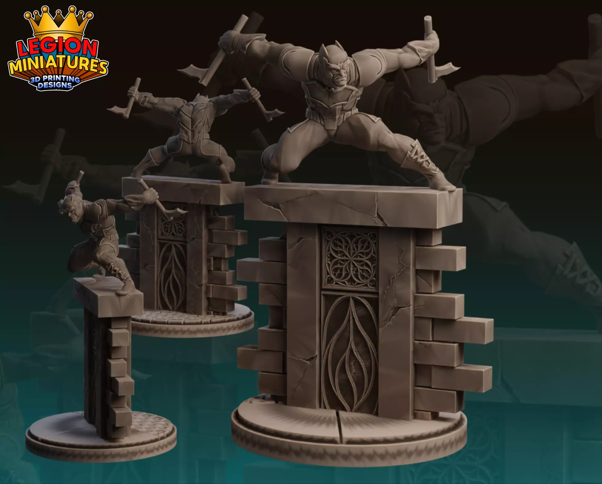 Marvel crisis protocol the signal presupported included  3D print model_0