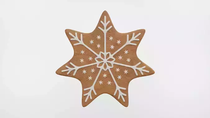 Gingerbread Christmas Cookie 08